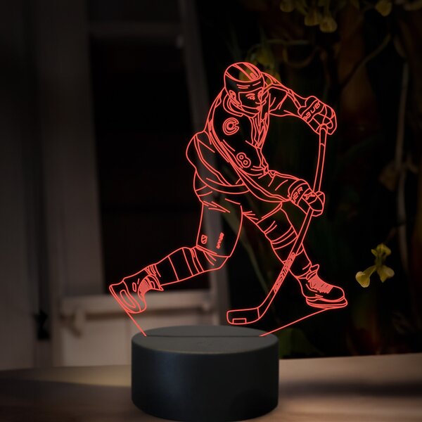 Beling 3D lampa,Cale Makar, 16 farebná SXQ1