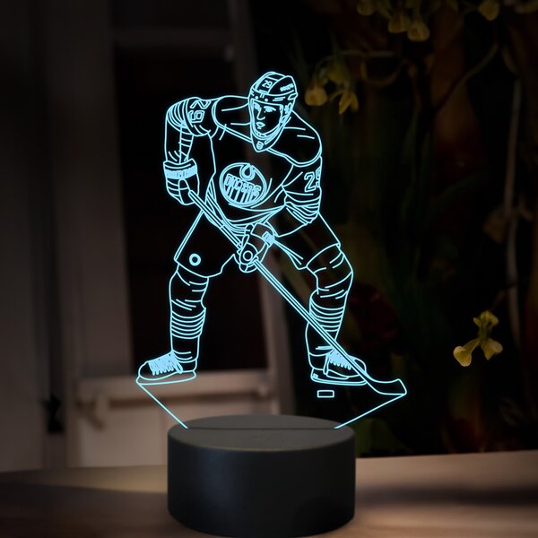 Beling 3D lampa, Leon Draisaitl, 16 farebná SXQ7