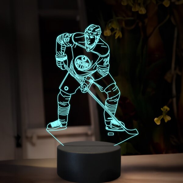 Beling 3D lampa, Leon Draisaitl, 16 farebná SXQ7