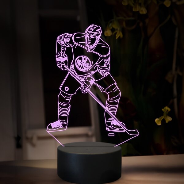 Beling 3D lampa, Leon Draisaitl, 16 farebná SXQ7