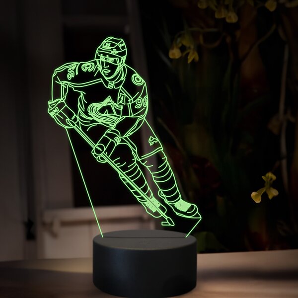 Beling 3D lampa, Mikko Rantanen, 16 farebná SXQ9