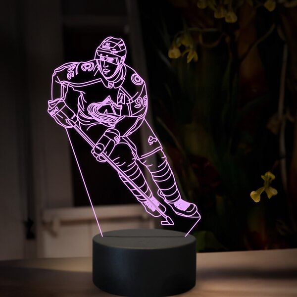 Beling 3D lampa, Mikko Rantanen, 16 farebná SXQ9