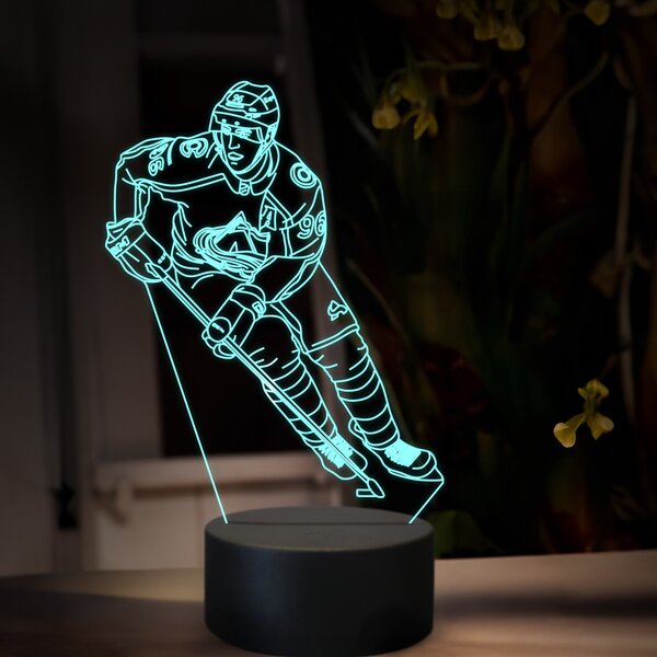 Beling 3D lampa, Mikko Rantanen, 16 farebná SXQ9