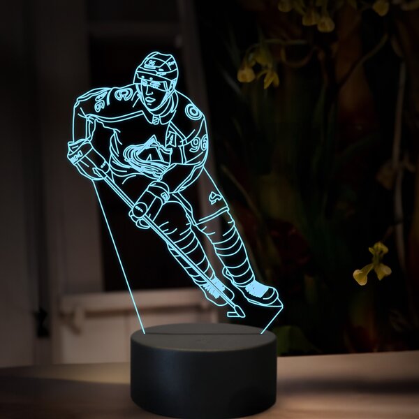 Beling 3D lampa, Mikko Rantanen, 16 farebná SXQ9
