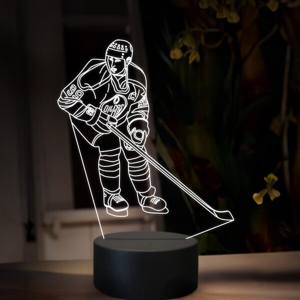 Beling 3D lampa, Wayne Gretzky, 16 farebná SXQ12