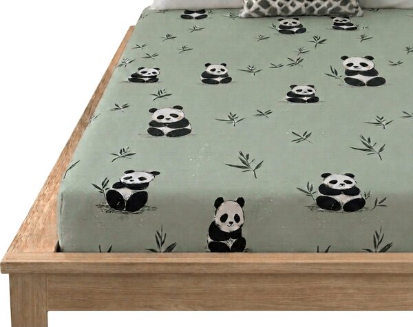 Plachta z mikrovlákna PANDA RELAX mentolová 90x200 cm