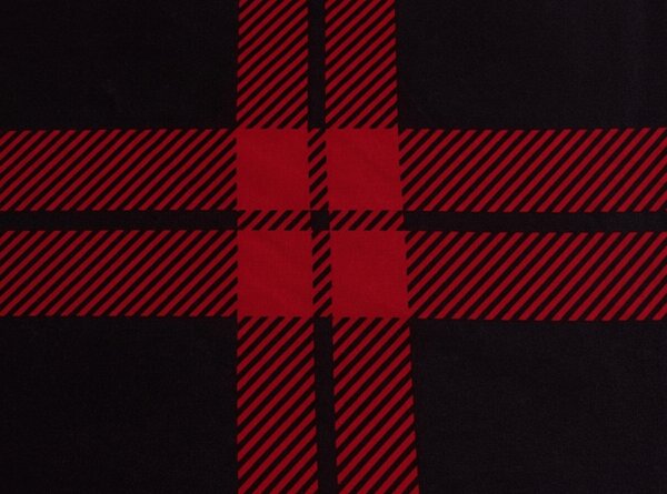 Plachta z mikrovlákna ALBURY červená 90x200 cm