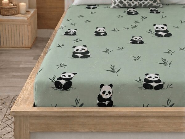Plachta z mikrovlákna PANDA RELAX mentolová 90x200 cm