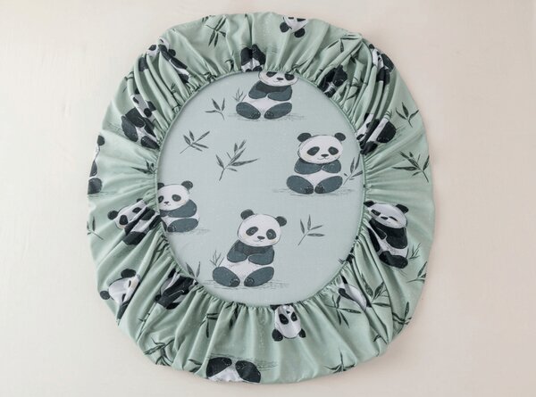 Plachta z mikrovlákna PANDA RELAX mentolová 90x200 cm