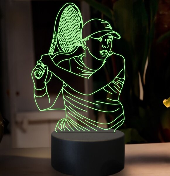Beling 3D lampa,Iga Świateková, 16 farebná SXZ10