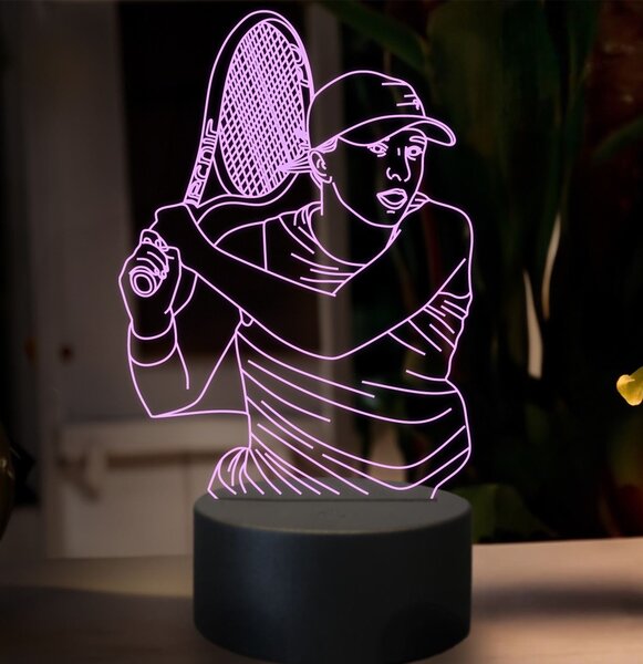 Beling 3D lampa,Iga Świateková, 16 farebná SXZ10