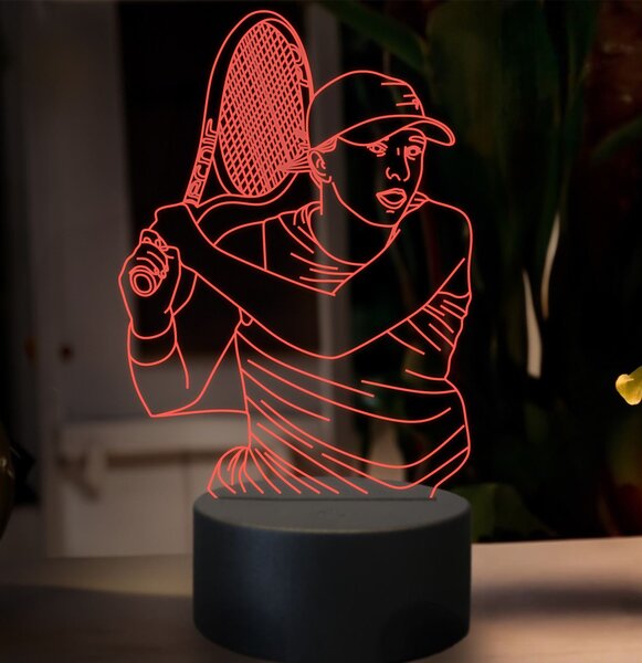 Beling 3D lampa,Iga Świateková, 16 farebná SXZ10