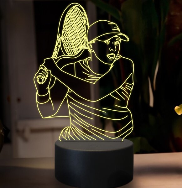 Beling 3D lampa,Iga Świateková, 16 farebná SXZ10