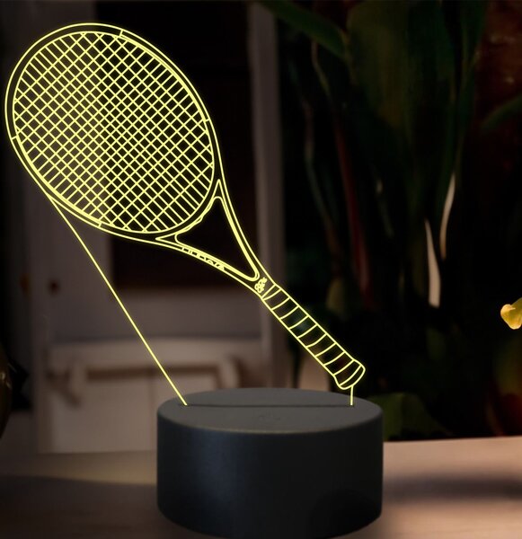 Beling 3D lampa,Wilson Pro Staff RF97, 16 farebná SXZ15