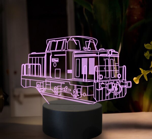 Beling 3D lampa, Motorový rušeň T334, 16 farebná SXR10