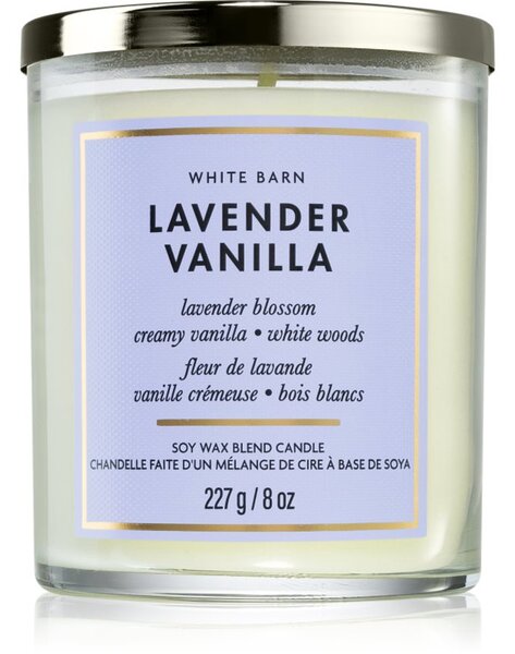 Bath & Body Works Lavender Vanilla vonná sviečka 227 ml