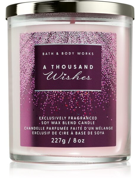 Bath & Body Works A Thousand Wishes vonná sviečka 226 g