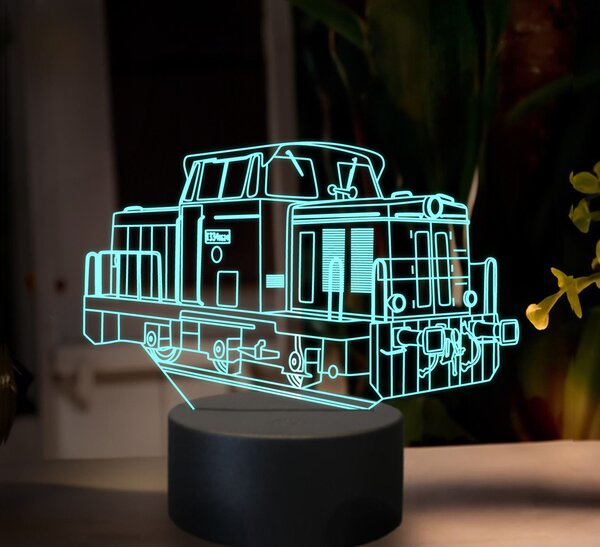 Beling 3D lampa, Motorový rušeň T334, 16 farebná SXR10