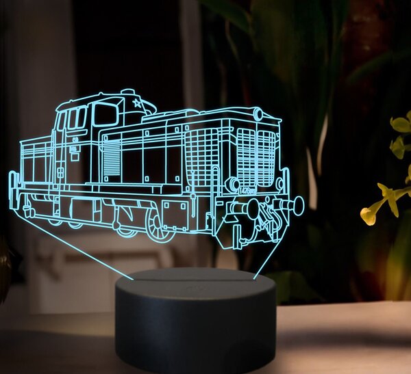 Beling 3D lampa, Motorový rušeň T426, 16 farebná SXR22