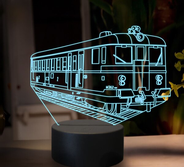 Beling 3D lampa, Motorový rušeň M262.0128, 16 farebná SXR21