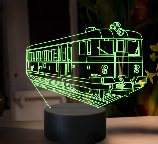 Beling 3D lampa, Motorový rušeň M262.0128, 16 farebná SXR21