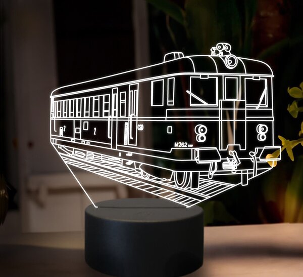 Beling 3D lampa, Motorový rušeň M262.0128, 16 farebná SXR21
