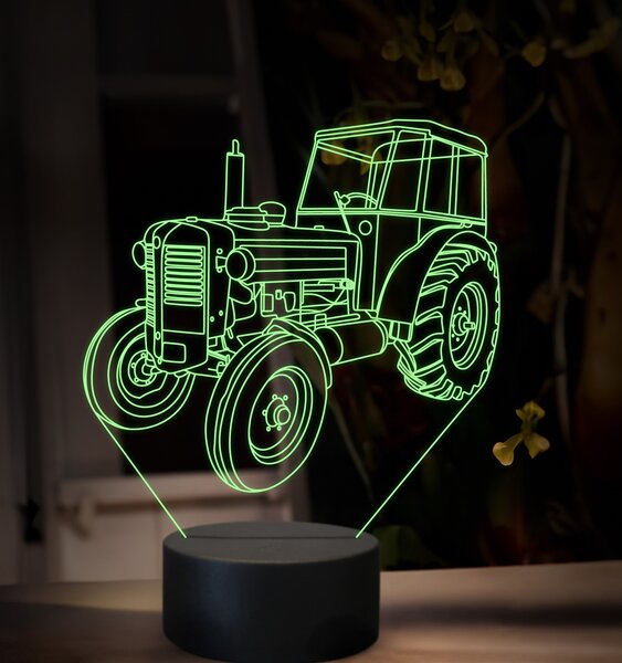 Beling 3D lampa,Zetor 50 super, 16 farebná U42