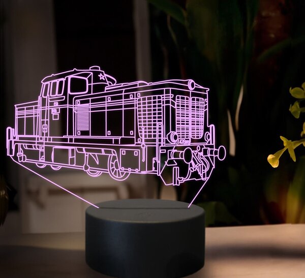 Beling 3D lampa, Motorový rušeň T426, 16 farebná SXR22