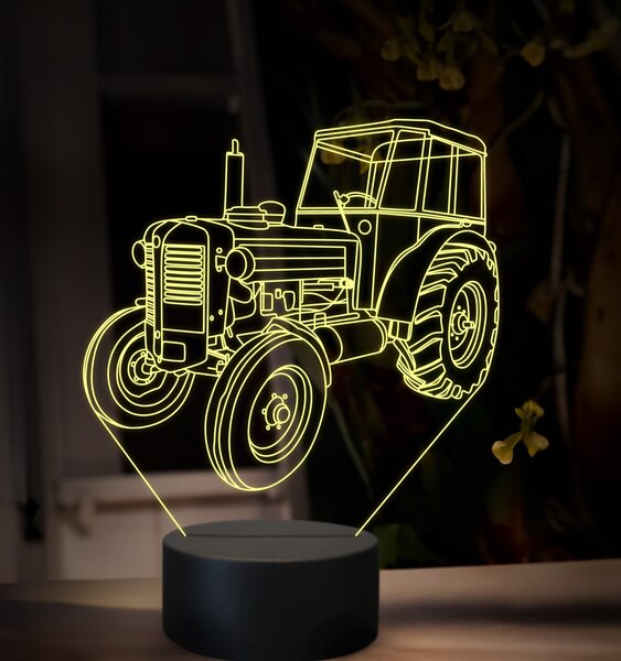 Beling 3D lampa,Zetor 50 super, 16 farebná U42