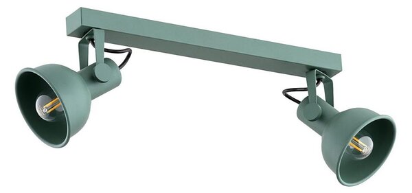Argon 7174 - Bodové svietidlo LENORA 2xE14/7W/230V zelená