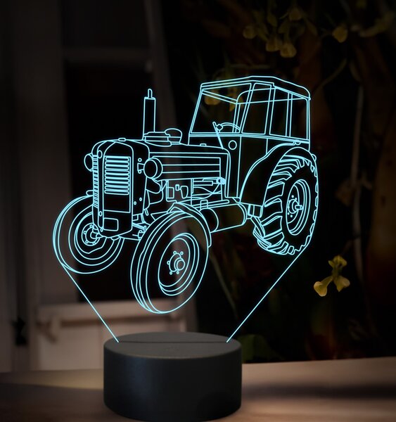 Beling 3D lampa,Zetor 50 super, 16 farebná U42