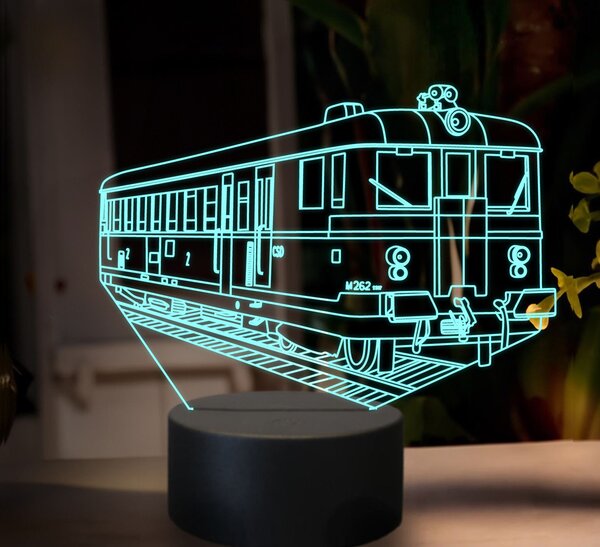 Beling 3D lampa, Motorový rušeň M262.0128, 16 farebná SXR21