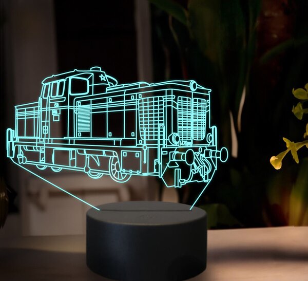 Beling 3D lampa, Motorový rušeň T426, 16 farebná SXR22