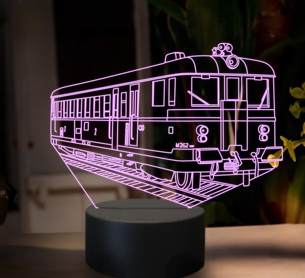 Beling 3D lampa, Motorový rušeň M262.0128, 16 farebná SXR21