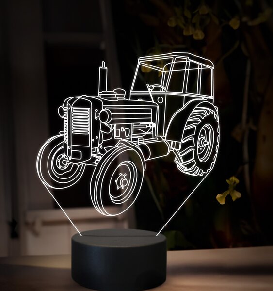 Beling 3D lampa,Zetor 50 super, 16 farebná U42