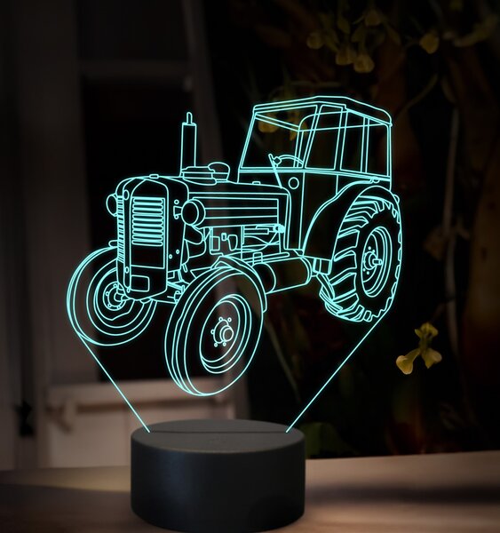 Beling 3D lampa,Zetor 50 super, 16 farebná U42