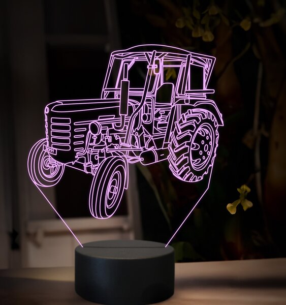 Beling 3D lampa,Zetor 3011 Major, 16 farebná U43
