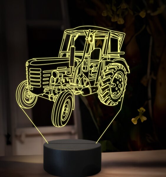Beling 3D lampa,Zetor 3011 Major, 16 farebná U43
