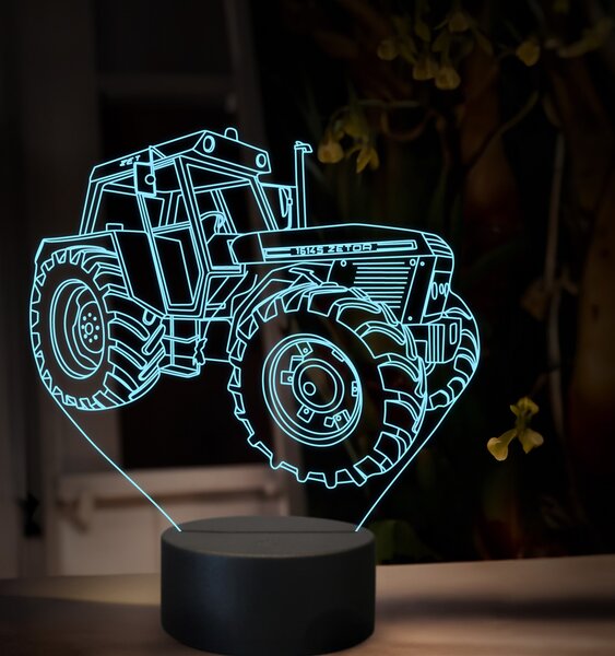 Beling 3D lampa,Zetor 16145, 16 farebná U48