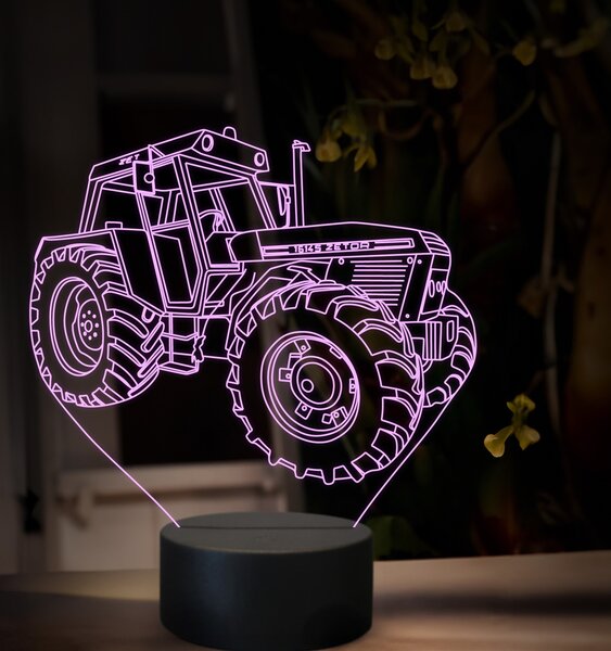 Beling 3D lampa,Zetor 16145, 16 farebná U48