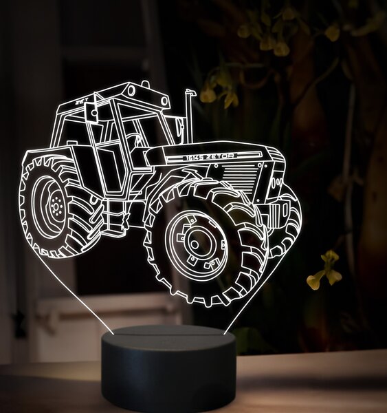 Beling 3D lampa,Zetor 16145, 16 farebná U48