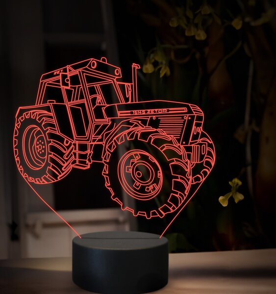 Beling 3D lampa,Zetor 16145, 16 farebná U48