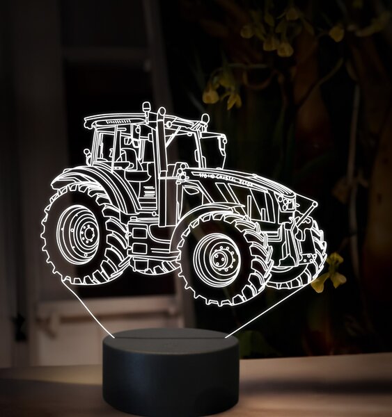Beling 3D lampa,Zetor crystal 170HD, 16 farebná U50