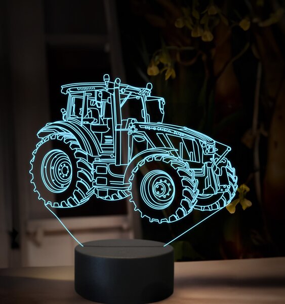 Beling 3D lampa,Zetor crystal 170HD, 16 farebná U50