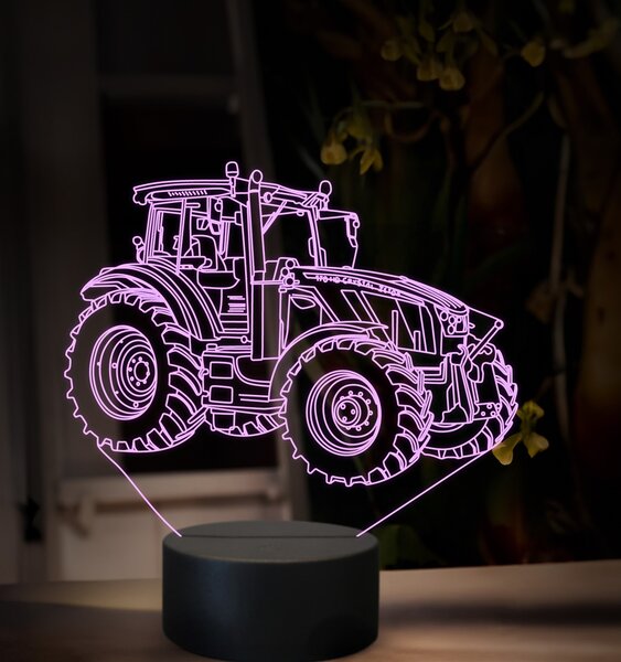 Beling 3D lampa,Zetor crystal 170HD, 16 farebná U50
