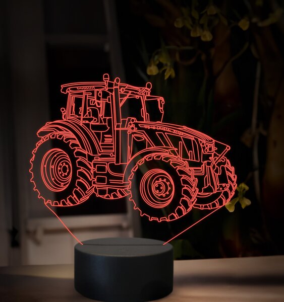 Beling 3D lampa,Zetor crystal 170HD, 16 farebná U50