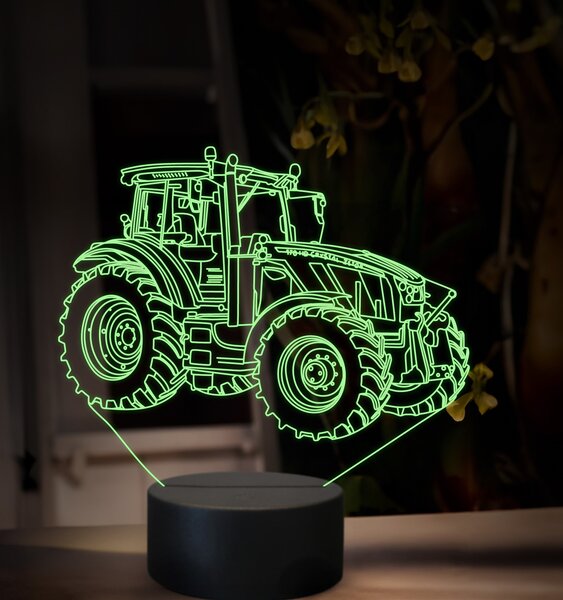 Beling 3D lampa,Zetor crystal 170HD, 16 farebná U50