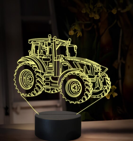 Beling 3D lampa,Zetor crystal 170HD, 16 farebná U50