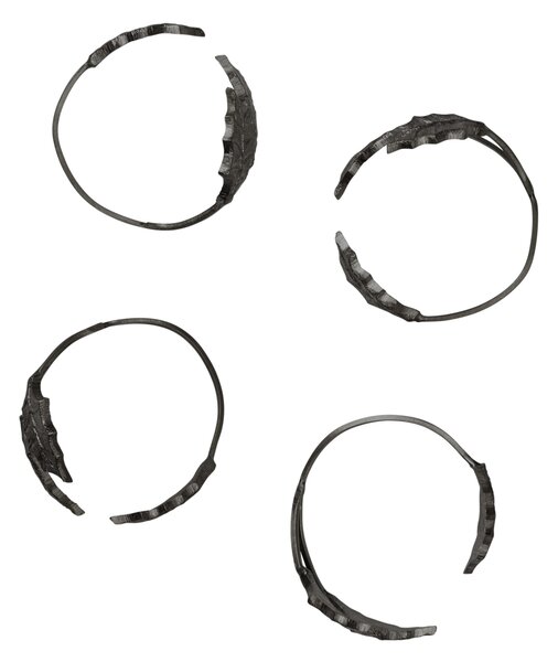 Krúžky na obrúsky Holly Leaf – set 4 ks