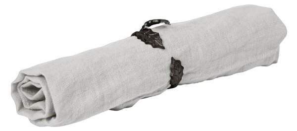 Krúžky na obrúsky Holly Leaf – set 4 ks